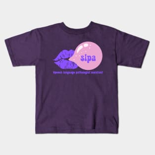 Speech language pathologist assistant -slpa Kids T-Shirt